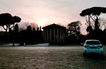 Roma Deserta, Tempio di Ercole Vincitore, Marzo 2020